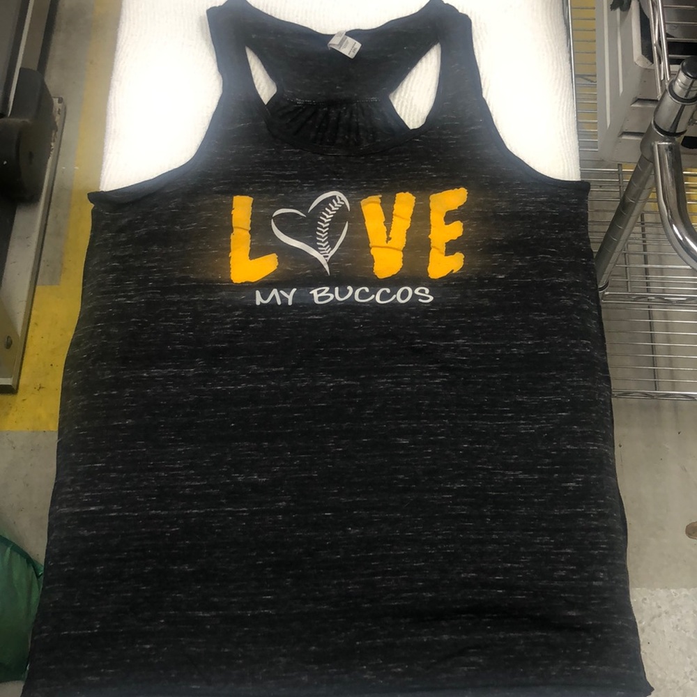 Pittsburgh Pirates “love my buccos” tank